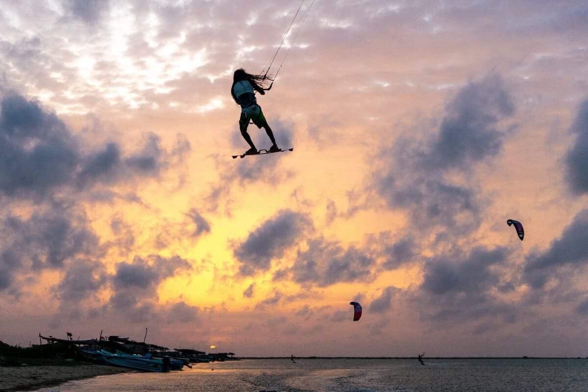 Sun Wind Beach Kalpitiya Kite Resort Bagian luar foto