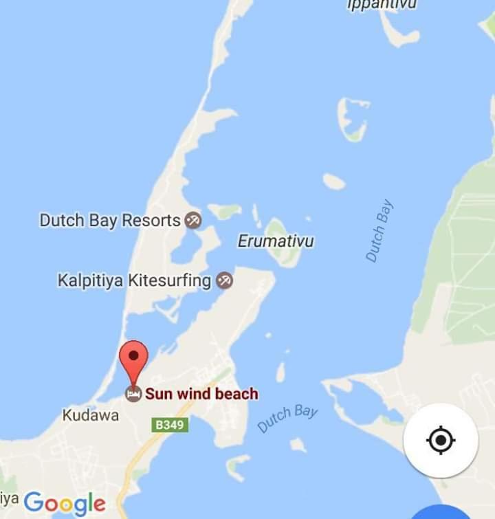 Sun Wind Beach Kalpitiya Kite Resort Bagian luar foto