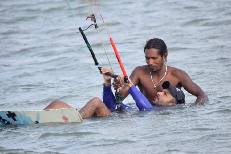 Sun Wind Beach Kalpitiya Kite Resort Bagian luar foto