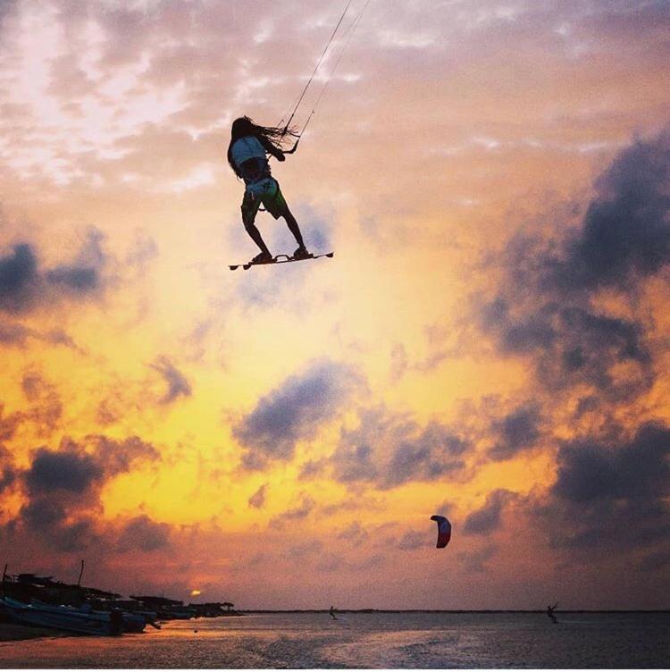 Sun Wind Beach Kalpitiya Kite Resort Bagian luar foto
